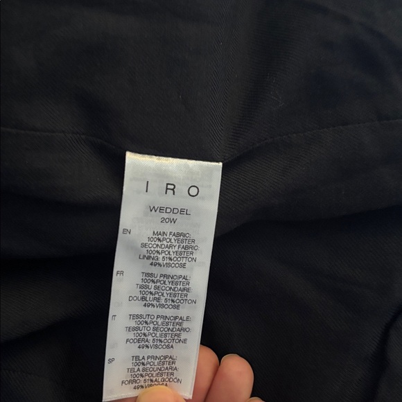 IRO New Year’s eve Black Sequin Blazer - Picture 4 of 5